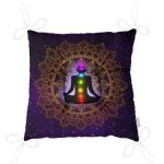 - P5039-Gorsel-2 - Realhomes Gökyüzü Desenli Yoga Motifli Özel Tasarım Dijital Baskılı Pofuduk Sandalye Minderi Realhomes