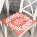 RealHomes Özel Tasarım Düğmeli Pofuduk Sandalye Minderi Realhomes