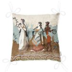 - P5066-Gorsel-2 - Realhomes Girit Uygarlığı With Minoan Motif Modern Pofuduk Sandalye Minderi Realhomes