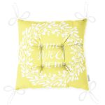 RealHomes Özel Tasarım Düğmeli Pofuduk Sandalye Minderi Realhomes