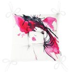 - P5076-Gorsel-2 - Realhomes Sulu Boya Özel Tasarım Fashion Women Dijital Baskılı Pofuduk Sandalye Minderi Realhomes