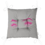 - P5096kolajayna-Gorsel-2 - Realhomes RealHomes Gri Zeminde Fuşya Kirpik Motifli Özel Tasarım Pofuduk Sandalye Minderi Realhomes