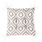 - P5116vizon-Gorsel-2 - Realhomes Özel Tasarım Vizon İkat Desenli Dijital Baskılı Pofuduk Sandalye Minderi Realhomes