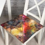 - P5137-Gorsel - Realhomes Sulu Boyu Temalı Mandala Desenli Modern Pofuduk Sandalye Minderi Realhomes