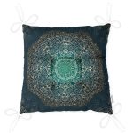 - P5140-Gorsel-2 - Realhomes Lacivet Desenli Gold Mandla Motifli Dekoratif Pofuduk Sandalye Minderi Realhomes