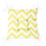 RealHomes Özel Tasarım Düğmeli Pofuduk Sandalye Minderi Realhomes