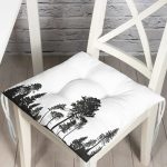 - P5232-Gorsel - Realhomes RealHomes Ağaç Tasarımlı Dekoratif Pofuduk Sandalye Minderi Realhomes