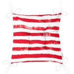- P5237kirmizi-Gorsel-2 - Realhomes Kırmızı Çizgili Motifli Dekoratif Modern Pofuduk Sandalye Minderi Realhomes