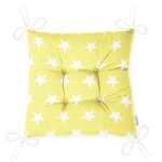 RealHomes Özel Tasarım Düğmeli Pofuduk Sandalye Minderi Realhomes