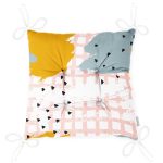 - P5299-Gorsel-2 - Realhomes Kare Zeminde Yağlı Boya Çizimli Dekoratif Pofuduk Sandalye Minderi Realhomes