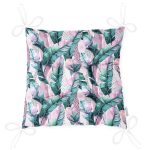 - P5326-Gorsel-2 - Realhomes  Yaz Partisi Tropik Çiçek Motifli Pofuduk Sandalye Minderi Realhomes