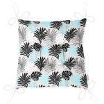 - P5381-Gorsel-2 - Realhomes Mavi Zemin Üzerinde Siyah Kurumuş Yaprak Motifli Dekoratif Pofuduk Sandalye Minderi Realhomes