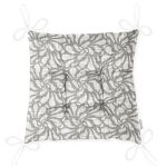 - P5386-Gorsel-2 - Realhomes Kot Zemin Üzerinde Su Damlası Desenli Özel Tasarım Pofuduk Sandalye Minderi Realhomes