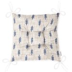 - P5410-Gorsel-2 - Realhomes Kot Zemin Üzerinde Çam Ağacı Motifli Pofuduk Sandalye Minderi Realhomes