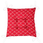 RealHomes Özel Tasarım Düğmeli Pofuduk Sandalye Minderi Realhomes