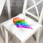 Renli Duman Motifli Modern Pofuduk Sandalye Minderi Realhomes