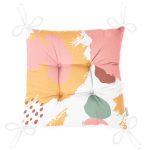 Realhomes Özel Renkli Dekoratif Pofuduk Sandalye Minderi Realhomes