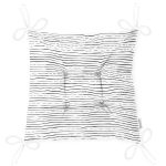 - P5768-Gorsel-2 - Realhomes Modern Siyah Beyaz Çizgi Motifli Dekoratif Pofuduk Sandalye Minderi Realhomes
