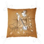 Realhomes Dijital Baskılı Özel Tasarım Dekoratif Modern Pofuduk Sandalye Minderi Realhomes