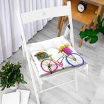 RealHomes Özel Tasarım Düğmeli Pofuduk Sandalye Minderi Realhomes