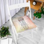 RealHomes Özel Tasarım Düğmeli Pofuduk Sandalye Minderi Realhomes