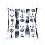 RealHomes Özel Tasarım Düğmeli Pofuduk Sandalye Minderi Realhomes