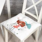 RealHomes Özel Tasarım Düğmeli Pofuduk Sandalye Minderi Realhomes