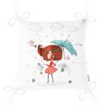 RealHomes Özel Tasarım Düğmeli Pofuduk Sandalye Minderi Realhomes