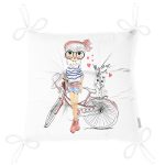 - Print - Realhomes  RealHomes Özel Tasarım Düğmeli Pofuduk Sandalye Minderi Realhomes