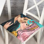 - P735-Gorsel - Realhomes RealHomes Özel Tasarım Düğmeli Pofuduk Sandalye Minderi Realhomes