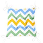 RealHomes Özel Tasarım Düğmeli Pofuduk Sandalye Minderi Realhomes