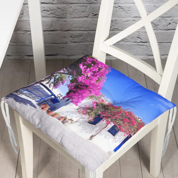 - P769-Gorsel - Realhomes  RealHomes Özel Tasarım Düğmeli Pofuduk Sandalye Minderi Realhomes