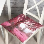 RealHomes Özel Tasarım Düğmeli Pofuduk Sandalye Minderi Realhomes