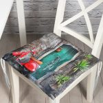 - P805-Gorsel - Realhomes  RealHomes Özel Tasarım Düğmeli Pofuduk Sandalye Minderi Realhomes