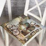 RealHomes Özel Tasarım Düğmeli Pofuduk Sandalye Minderi Realhomes