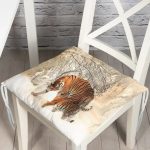 - P813-Gorsel - Realhomes  RealHomes Özel Tasarım Düğmeli Pofuduk Sandalye Minderi Realhomes