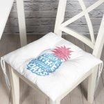 - P846-Gorsel - Realhomes  RealHomes Özel Tasarım Düğmeli Pofuduk Sandalye Minderi Realhomes