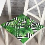 - P866-Gorsel - Realhomes RealHomes Özel Tasarım Düğmeli Pofuduk Sandalye Minderi Realhomes