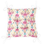 RealHomes Özel Tasarım Düğmeli Pofuduk Sandalye Minderi Realhomes