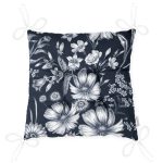 RealHomes Özel Tasarım Düğmeli Pofuduk Sandalye Minderi Realhomes