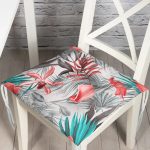 - P913-Gorsel - Realhomes RealHomes Özel Tasarım Düğmeli Pofuduk Sandalye Minderi Realhomes