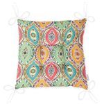 RealHomes Özel Tasarım Düğmeli Pofuduk Sandalye Minderi Realhomes