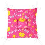 RealHomes Özel Tasarım Düğmeli Pofuduk Sandalye Minderi Realhomes