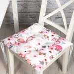 RealHomes Özel Tasarım Düğmeli Pofuduk Sandalye Minderi Realhomes