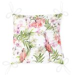 RealHomes Özel Tasarım Düğmeli Pofuduk Sandalye Minderi Realhomes