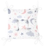 RealHomes Özel Tasarım Düğmeli Pofuduk Sandalye Minderi Realhomes