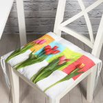 - P963-Gorsel - Realhomes RealHomes Özel Tasarım Düğmeli Pofuduk Sandalye Minderi Realhomes