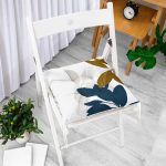 - Pofi-10008-Gorsel-1 - Realhomes Özel Tasarım Yaprak Motifli Dijital Baskılı Modern Pofuduk Sandalye Minderi Realhomes