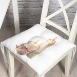 - Pofi-10063-Gorsel - Realhomes Özel Tasarım Mum Motifli Dijital Baskılı Modern Pofuduk Sandalye Minderi Realhomes