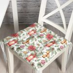 - Pofi-10133-Gorsel - Realhomes  Şamdan Tasarımlı Yılbaşı Konseptli Dijital Baskılı Modern Pofuduk Sandalye Minderi Realhomes